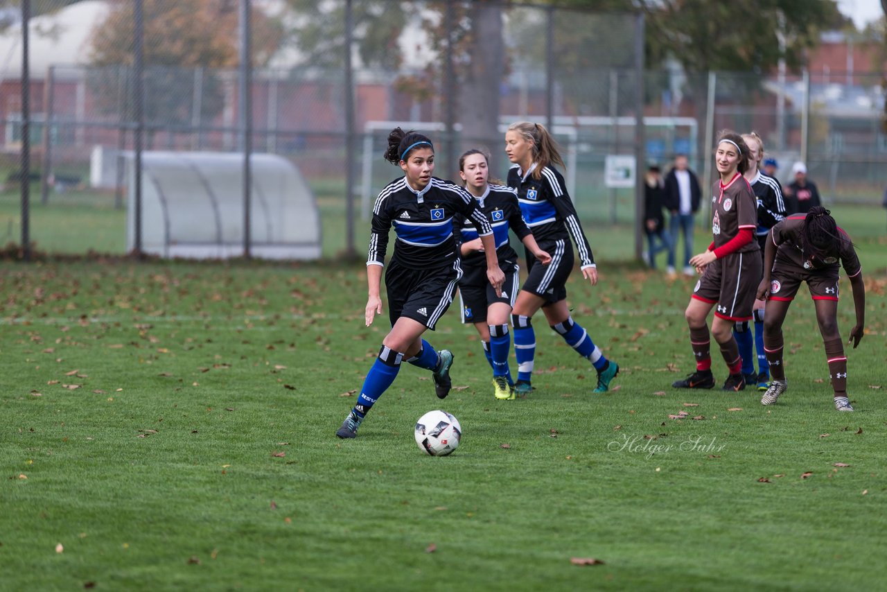 Bild 216 - B-Juniorinnen Hamburger SV - FC St.Pauli : Ergebnis: 1:2